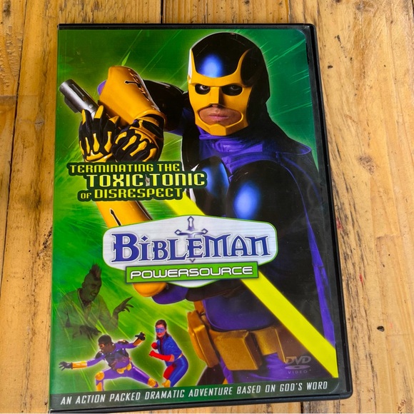Bibleman Powersource DVD Terminating the Toxic Tonic of Disrespect - Picture 1 of 8